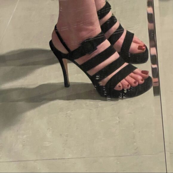 Stuart Weitzman Suede Heels - Picture 6 of 6